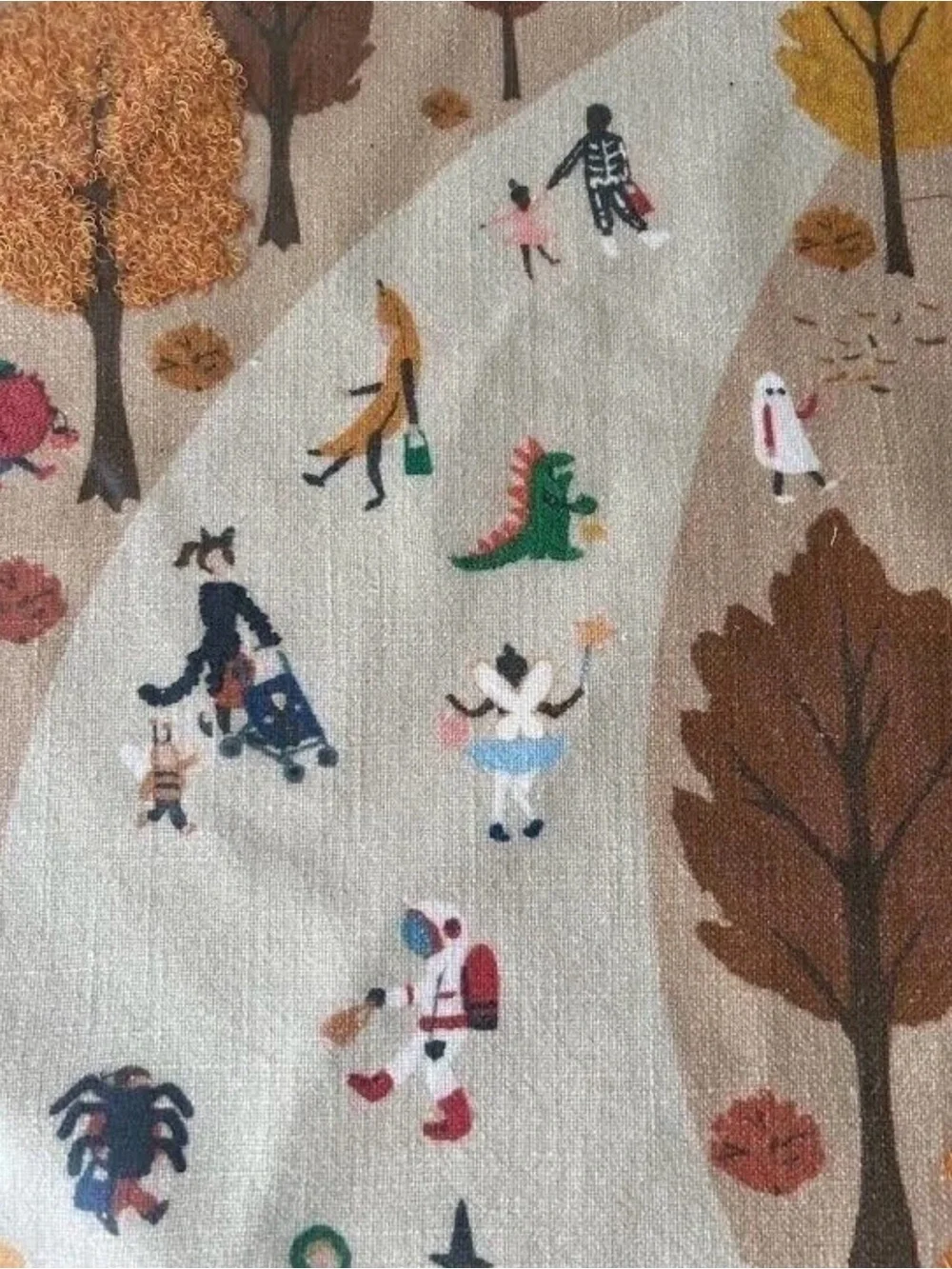 West Elm x Nicole Cicak Halloween Trick-or-Treat Pillow Cover 20x20 NWT